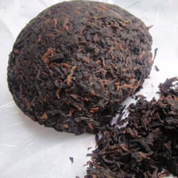 中茶牌普洱茶熟茶吉祥如意茶饼熟普357g中粮集团茶叶