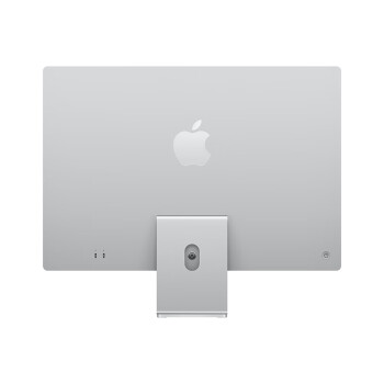 Apple/苹果iMac24英寸银色4.5K屏八核M1芯片(8核图形处理器)16G512GSSD一体式电脑主机【定制机】Z12R