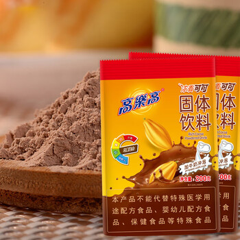 高乐高 可可粉 浓香巧克力粉 固体热饮料 200g*2袋