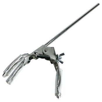 海斯迪克 HKCL-547 实验室烧瓶夹烧杯夹 万能夹铁架台配件 化学实验器材 万用夹 