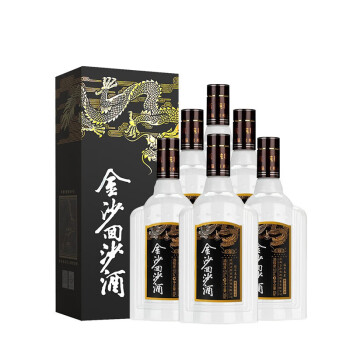 京喜特价app:jinsha 金沙 回沙酒 钻石五星 53%vol 酱香型白酒 500ml*