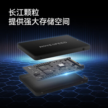 移速（MOVE SPEED) 512GB SSD固态硬盘 长江存储晶圆 国产颗粒 SATA3.0接口高速读写 金钱豹PRO系列