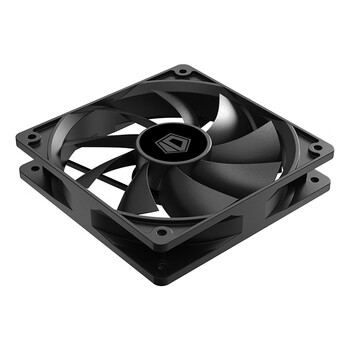 ID-COOLING(酷凛) 12CM机箱风扇 4PIN接口 PWM温控 黑色无光 适用240/360水冷 风冷散热器改装 XF-120-K ID-COOLING(酷凛) 12CM机箱风扇 4PIN接口 PWM温控 黑色无光 适用240/360水冷 风冷散热器改装 XF-120-K