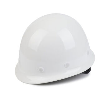 守众（SAFETY GUARD）SG-B5玻璃钢圆顶安全帽 白色 标准 现货 