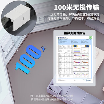 CNCOB 网线转接头网络对接头延长器千兆连接器RJ45网口直通头 通用超五类/六类 1个装 透明 CNCOB 网线转接头网络对接头延长器千兆连接器RJ45网口直通头 通用超五类/六类 1个装 透明