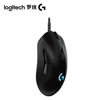 罗技 有线鼠标 G403升级电竞游戏人体工学可配重编程 G403 HERO