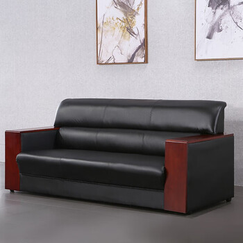 擎宅办公沙发简约办公室会客洽谈接待商务沙发 3+1+1沙发(西皮) 擎宅办公沙发简约办公室会客洽谈接待商务沙发 3+1+1沙发(西皮)