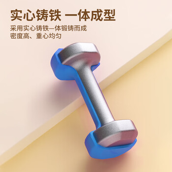 PROIRON普力艾 浸塑磨砂哑铃男女士健身哑铃套装家用哑铃3/5/8磅+哑铃架 PROIRON普力艾 浸塑磨砂哑铃男女士健身哑铃套装家用哑铃3/5/8磅+哑铃架