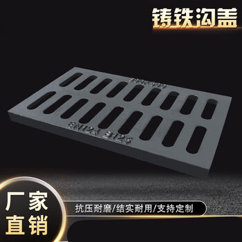 铸铁排水沟盖板地沟水沟盖板格栅生铁雨篦子厨房下水道井盖板定制350 500 30 小车款 图片价格品牌报价 京东
