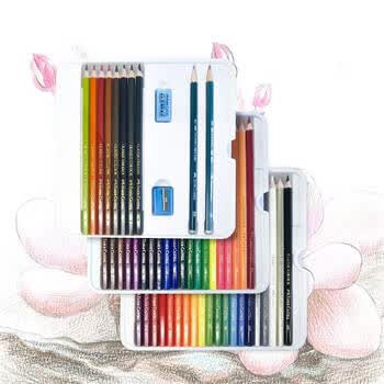 辉柏嘉(Faber-castell)48色油性彩铅/填色笔/彩色铅笔套装城堡系列115749美术写生画画笔 辉柏嘉(Faber-castell)48色油性彩铅/填色笔/彩色铅笔套装城堡系列115749美术写生画画笔