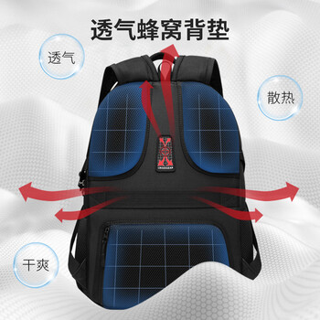 CROSSGEAR瑞士军士刀双肩背包男15.6吋笔记本电脑包商务大容量差旅书包学生 CROSSGEAR瑞士军士刀双肩背包男15.6吋笔记本电脑包商务大容量差旅书包学生