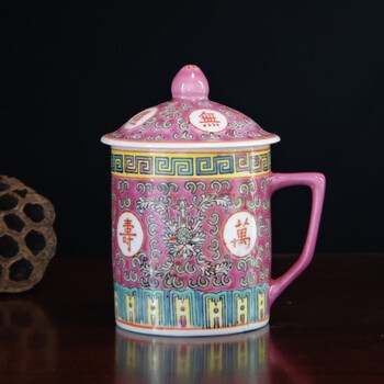 【福博】中国古玩 粉彩皿 万寿無疆 中国景徳鎮 径25.6cm 万寿无疆瓷器价格报价行情- 京东