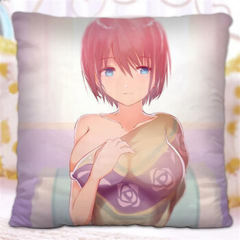 五等分的花嫁周边抱枕 中野一花抱枕二次元双面日本动漫枕头学生 中野