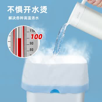 苏泊尔(SUPOR)免撕垃圾袋白色45*50cm100只1.8丝加厚抽绳式垃圾袋自动收口 苏泊尔(SUPOR)免撕垃圾袋白色45*50cm100只1.8丝加厚抽绳式垃圾袋自动收口