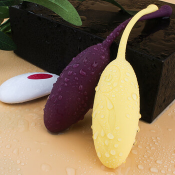 无线遥控跳蛋静声防水女性用品高潮性玩具外出穿戴式内裤宿舍 黄色