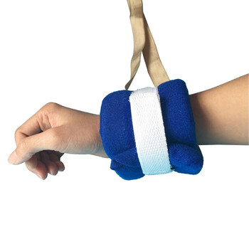 病人四肢通用绑带防自伤人防拔管手脚固定带防抓挠手部捆绑约束带2只