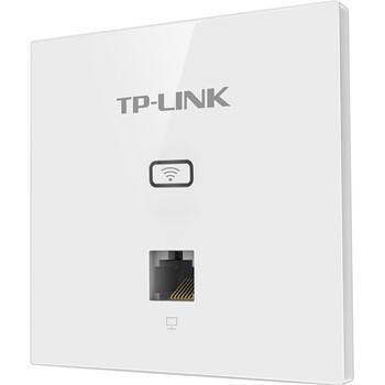 普联（TP-LINK）AC1200 5G双频无线AP 86型面板 企业级酒店别墅全屋wifi接入 POE供电 AC管理 TL-AP1202I-PoE 薄款