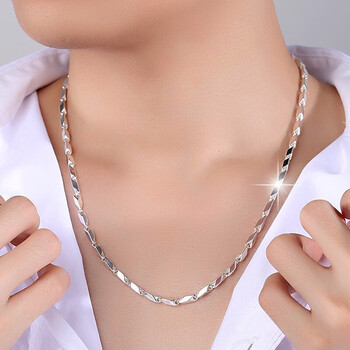 珠宝首饰>银饰>银吊坠/项链>美洛思>美洛思999足银男士项链足银霸气