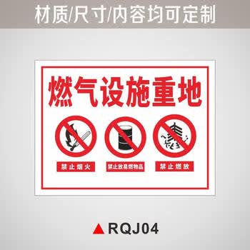 重地严禁烟火闲人免进警示牌燃气房配电房锅炉房警示警告标志牌标牌 r
