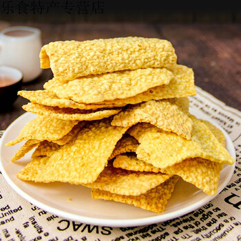 苦荞薄片苦荞片荞麦锅巴脆手工网红小零食小吃整箱散装休闲食品烧烤味