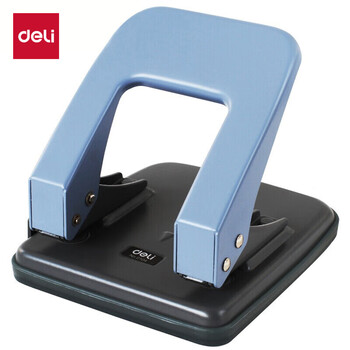 得力(deli)【超级爆款】活页打孔器打孔机活页扣两孔全金属小型a4活页本凭证装订机装订夹条 颜色随机0104 得力(deli)【超级爆款】活页打孔器打孔机活页扣两孔全金属小型a4活页本凭证装订机装订夹条 颜色随机0104