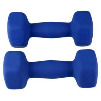 诚悦彩色浸塑哑铃男女士家庭用健身塑型器材组合套装3kg*2蓝色CY-100 诚悦彩色浸塑哑铃男女士家庭用健身塑型器材组合套装3kg*2蓝色CY-100