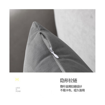 La Torretta 抱枕靠垫 办公室腰枕靠枕床头简约可拆洗纯色天鹅绒沙发垫 蓝 La Torretta 抱枕靠垫 办公室腰枕靠枕床头简约可拆洗纯色天鹅绒沙发垫 蓝