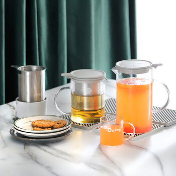 北鼎(Buydeem)玻璃泡茶壶 办公家用大容量冲茶壶 耐高温茶水分离泡茶壶 800ml 北鼎(Buydeem)玻璃泡茶壶 办公家用大容量冲茶壶 耐高温茶水分离泡茶壶 800ml