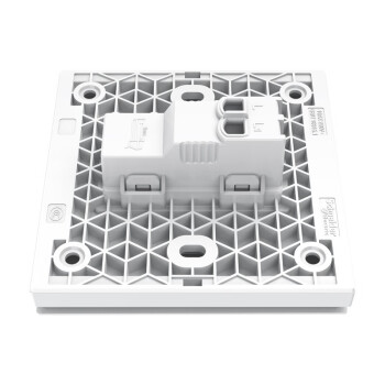 施耐德电气 一开单控开关 86型一开开关暗装墙壁电源开关面板 皓呈 奶油白色