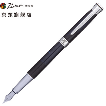 毕加索（pimio）钢笔签字笔商务办公礼品成人学生练字男女毕业礼物铱金墨水笔0.5mm903蓝理花