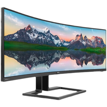 飞利浦philips49英寸带鱼屏显示器165hz曲面电竞屏498p9z498p9z官方