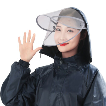 雨航(YUHANG)户外雨衣雨披单人连体双层游玩一体式雨衣男女雨披 藏青 雨航(YUHANG)户外雨衣雨披单人连体双层游玩一体式雨衣男女雨披 藏青