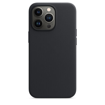 简宿适用苹果1312pro手机壳iphone真皮保护套magsafe磁吸手机壳黑色