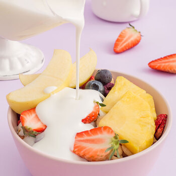 西麦50%水果坚果烘焙燕麦片350g 营养早餐五谷代餐干吃休闲零食