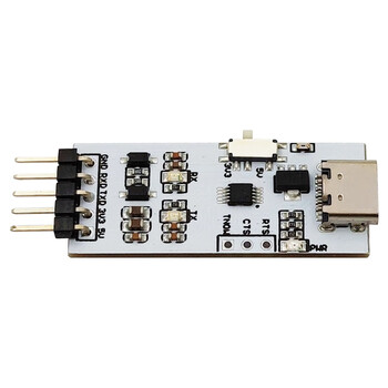 丢石头 CH340 USB转TTL串口模块 usb转uart串口模块 STC下载器 刷机模块 进阶版 type-C接口