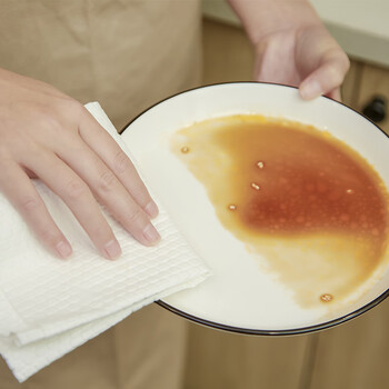 卡印  懒人一次性抹布食品级厨房用纸洗碗布300张生鲜油炸食品吸油水