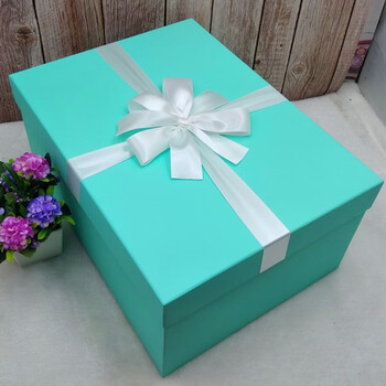 可狄(kedi)蒂芙尼蓝色超大号礼品盒长方形大礼盒婚纱高跟鞋西装生日