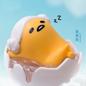 正版kfc肯德基kitty美乐蒂大耳狗玉桂狗玩具2022女生礼物 蛋黄哥沐