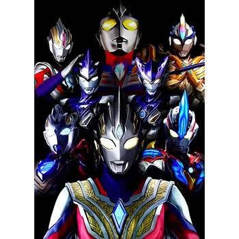 奥特曼拼图木制4-5岁包相框500片儿童赛罗泰罗雷欧迪迦泰迦罗索 透明