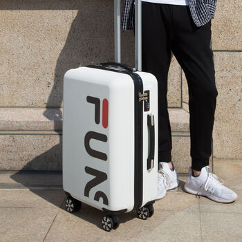 supreme行李箱拉杆箱万向轮登机旅行铝框男女日系密码箱女生专用 fun