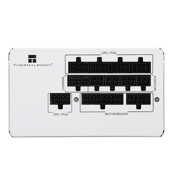 Thermalright(利民)  额定1200W TR-TG1200-W ATX3.0电源 金牌全模组 原生PCIE5.0 全日系电解电容 14CM小机身