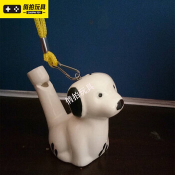 俏拍陶瓷小鸟口哨 水鸟鸟哨儿童动物玩具鹦鹉十二生肖泥哨子水吹鸟 带