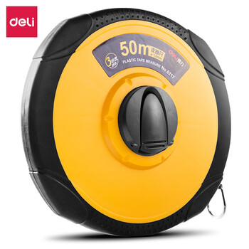 得力(deli)50m测量精准变速皮卷尺/软皮尺/工程测量尺 办公用品 8217 得力(deli)50m测量精准变速皮卷尺/软皮尺/工程测量尺 办公用品 8217