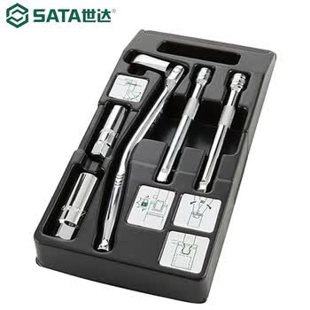 世达(SATA)5件10MM系列火花塞套筒组套 09003 世达(SATA)5件10MM系列火花塞套筒组套 09003