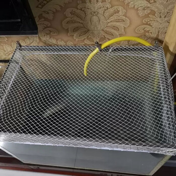 鱼池防跳网防护网鱼网罩鱼缸防跳网鱼缸防跳网罩长方形圆形鱼缸网罩