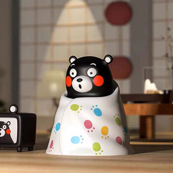 宠翰kumamon熊本熊假日时光系列盲盒正版周边可爱网红公仔摆件礼物