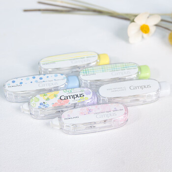 国誉(KOKUYO)Campus学生原纸色修正带 无痕涂改带强遮盖一次性按动修正带 5mm*5m 蓝色 WSG-TWT4505-2 国誉(KOKUYO)Campus学生原纸色修正带 无痕涂改带强遮盖一次性按动修正带 5mm*5m 蓝色 WSG-TWT4505-2