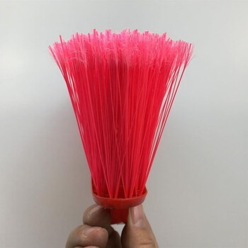 依朴 清洁环卫物业笤帚硬毛塑料扫把学校工厂户外清洁扫帚带木杆