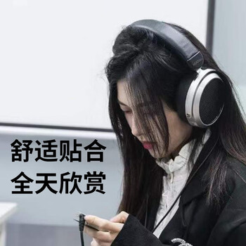 HIFIMAN（海菲曼）HE400SE开放式平板振膜hifi发烧耳机头戴式有线音乐耳机