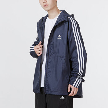 阿迪达斯(adidas) 官方舰店三叶草男装夹克 22秋新款运动服跑步健身